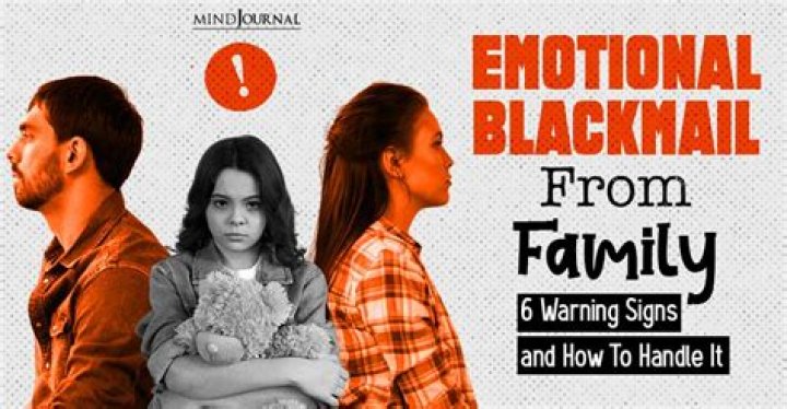 How do I deal with emotional blackmail from parents for marriage?