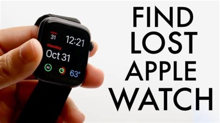How do I find the owner of a lost Apple Watch?