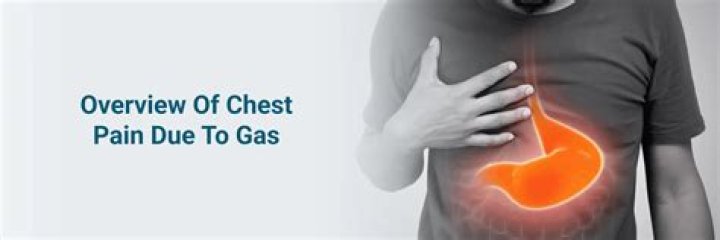 How do I get rid of trapped gas under my left breast?