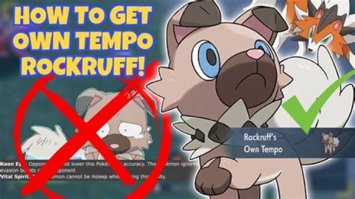 How do I get Rockruff with tempo?