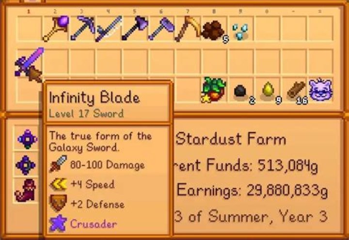 How do I get the Infinity Blade?