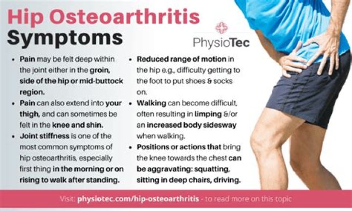 How do I know if I have arthritis in my hips?