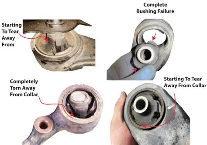 How do I know if my car bushings are bad?
