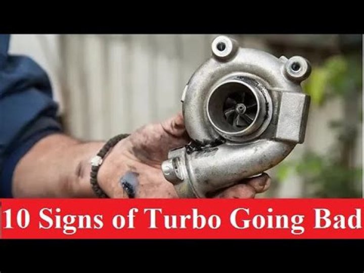 How do I know if my turbo is going bad?