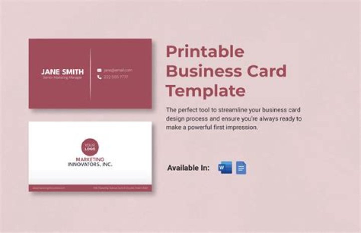 How do I make a business card template in Photoshop?