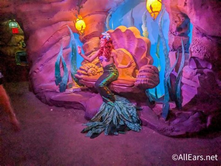 How do I meet Ariel at Disney World?