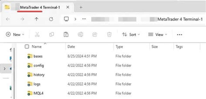 How do I open an MT4 data folder on Mac?