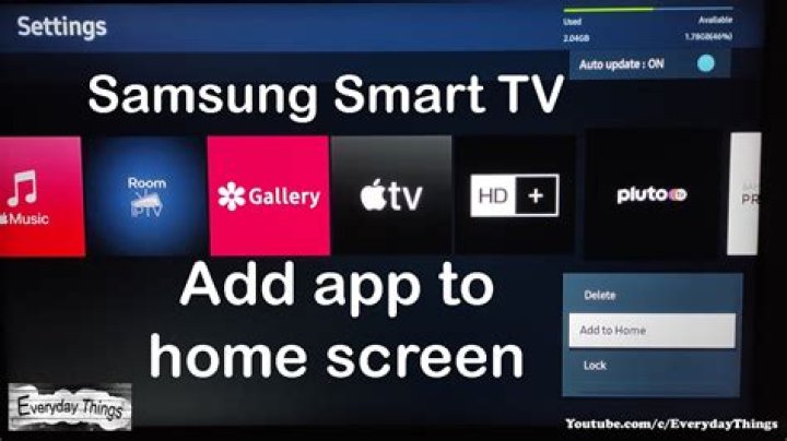 How do I pair my iPhone to my Samsung smart TV?