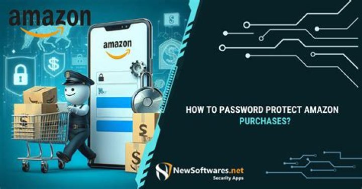 How do I password protect Amazon purchases?