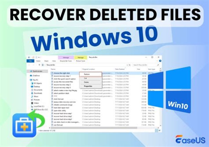 How do I recover deleted video files?