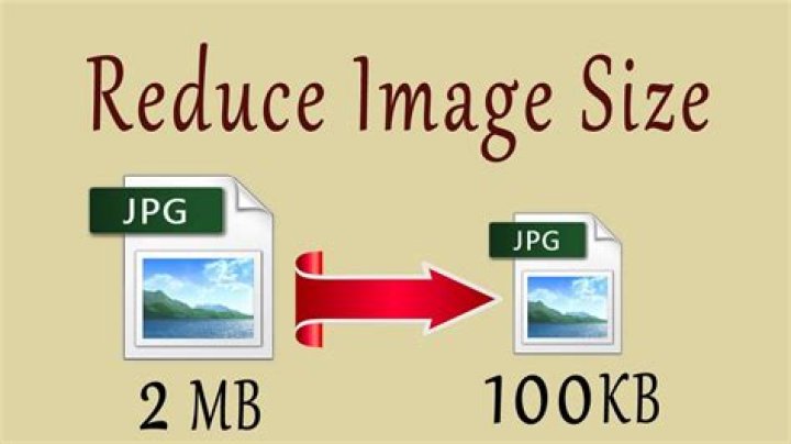 How do I reduce the MB size of a JPEG?