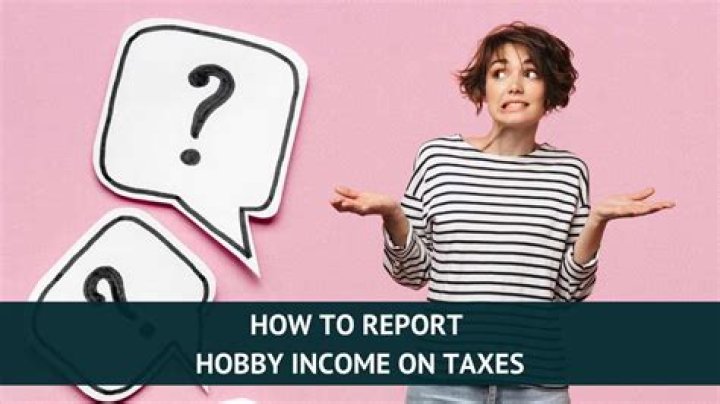 How do I report a hobby income in 2021?