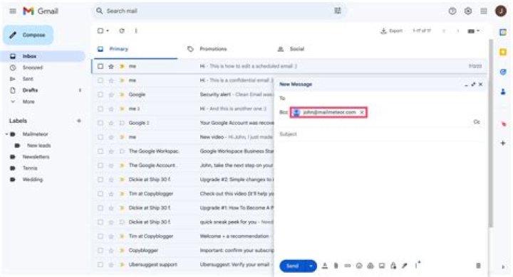 How do I send a group email without recipients in Gmail?