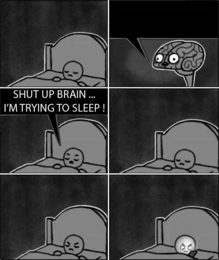How do I shut my brain down to sleep?