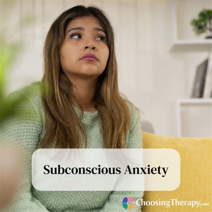 How do I stop subconscious anxiety?