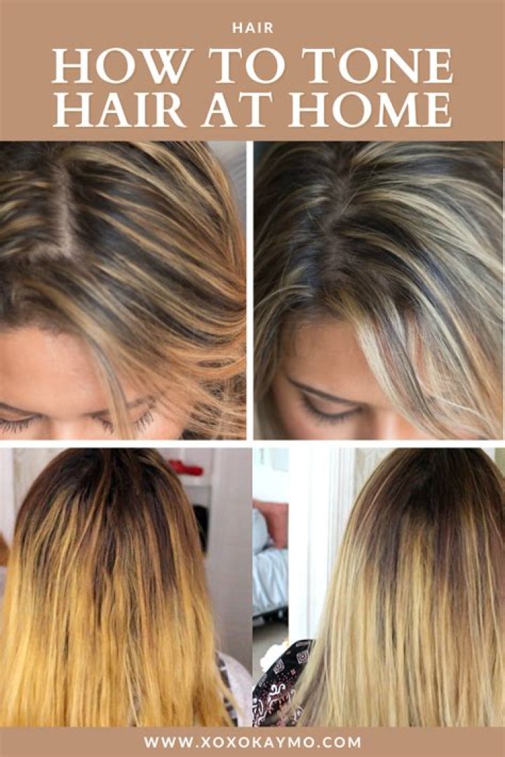 How do I tone up after bleaching?