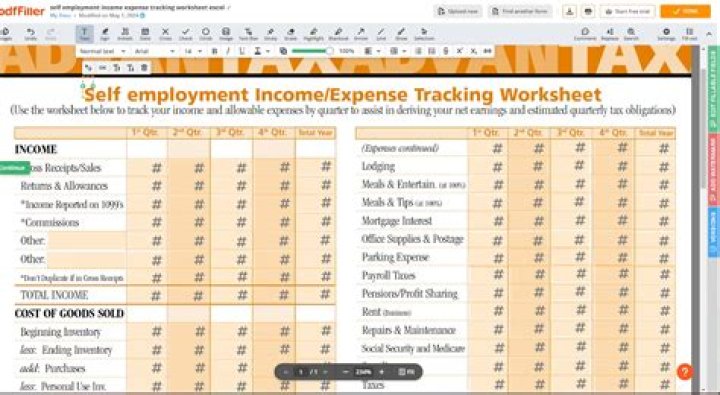 How do I track my self-employment expenses?