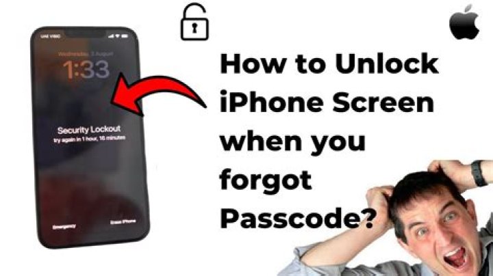 How do I unlock my iPhone screen?