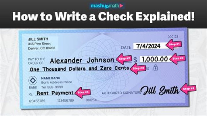 How do I write 1350.00 on a check?