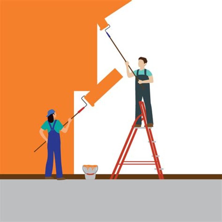 How do professional painters clean walls?