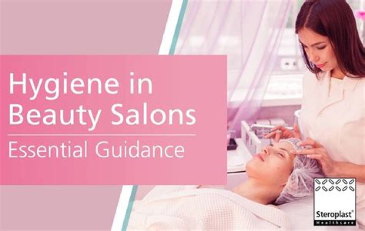 How do salons clean equipment?