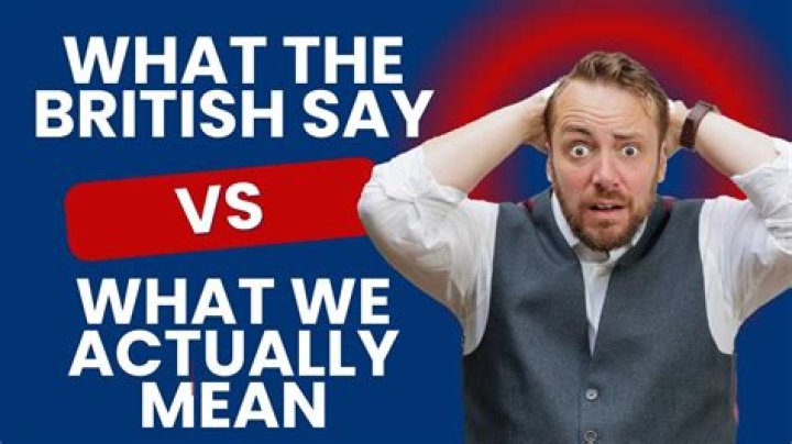 How do the British say laugh?