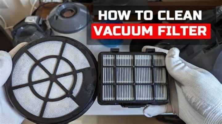 How do you clean a car air filter at home?