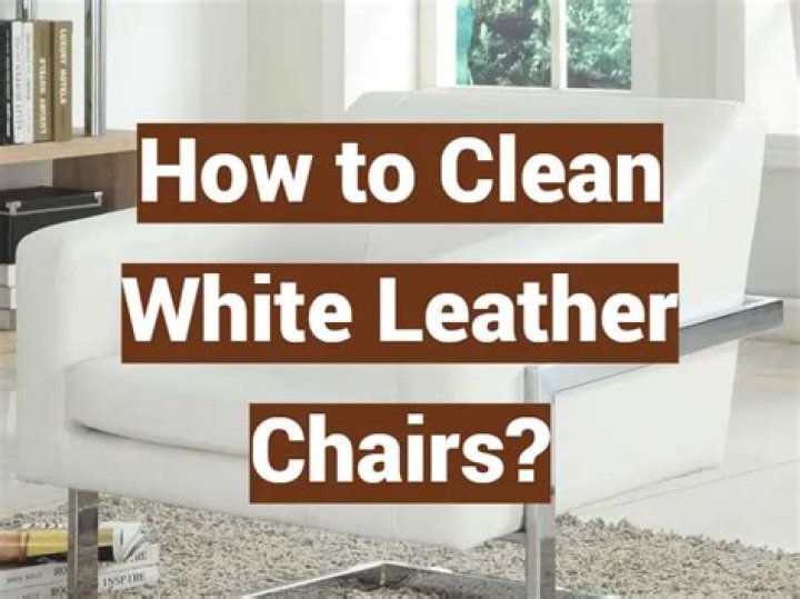 How do you clean a white leather skirt?