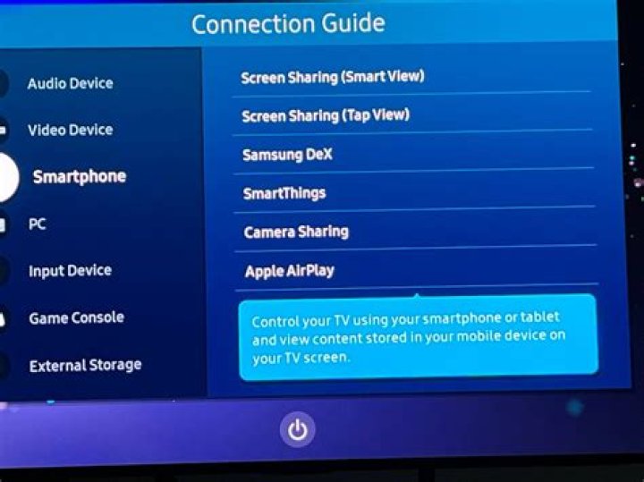 How do you connect an iPhone to a Samsung TV?