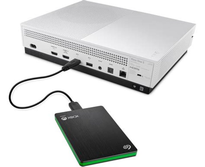 How do you connect external hard drive to Xbox One?