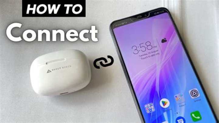 How do you connect wireless earphones?