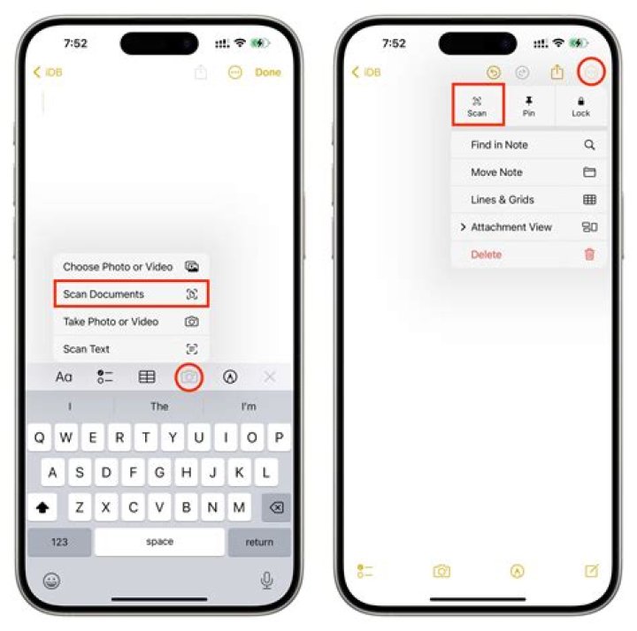 How do you Ctrl Z on iPhone notes?