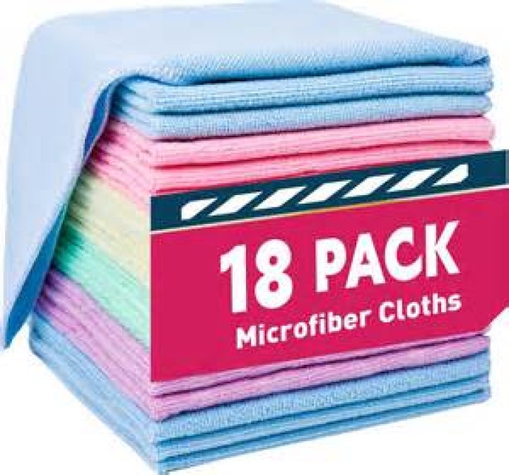 How do you disinfect microfiber rags?