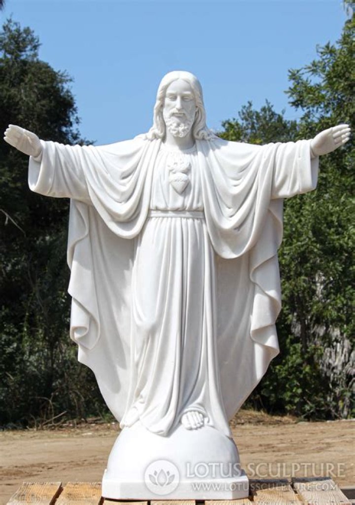 How do you dispose of Jesus statue?