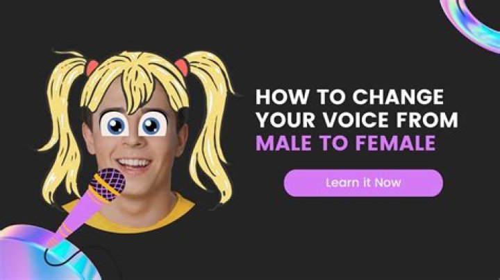 How do you do a male voice?