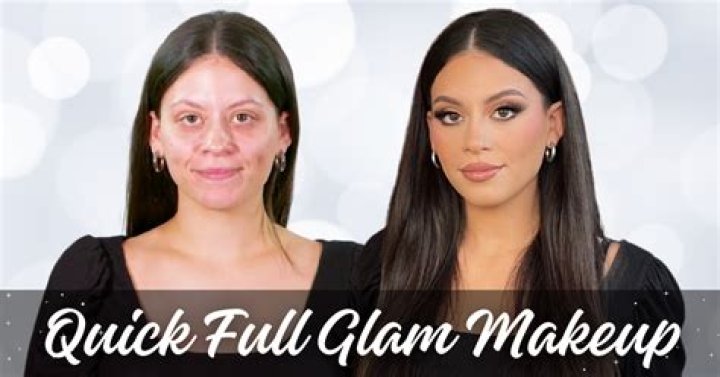 How do you do full glam makeup?