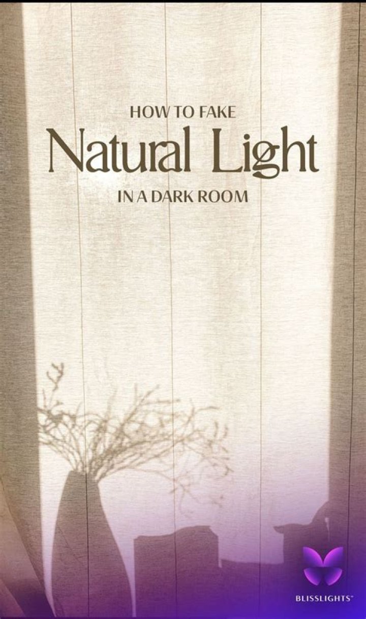 How do you fake natural light?