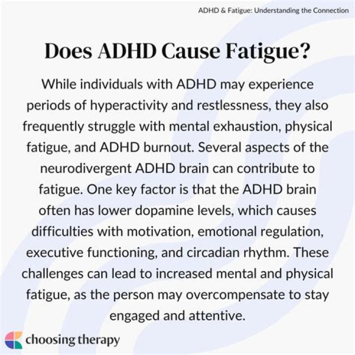 How do you fight ADHD fatigue?