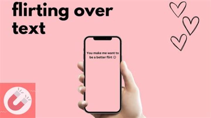 How do you flirt with a girl over text examples?