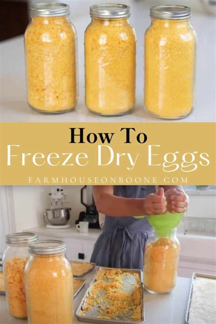 How do you freeze eggs for long term storage?