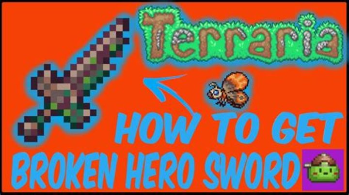 How do you get broken hero swords in Terraria?