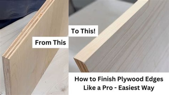 How do you get good edges on plywood?
