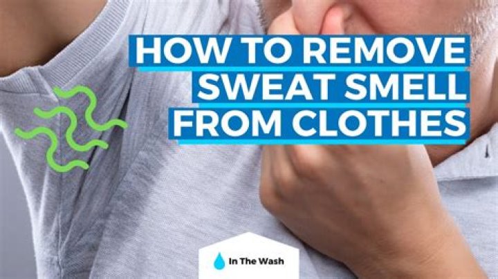 How do you get old sweat smell out of clothes?