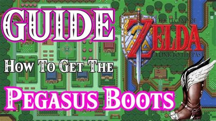 How do you get Pegasus Boots in A Link to the Past?