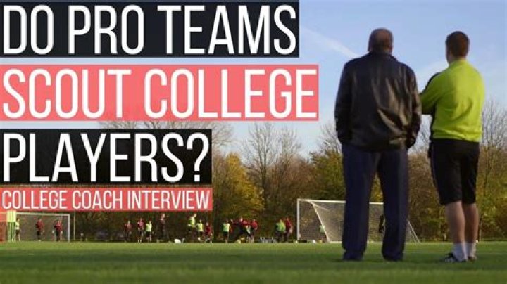How do you get scouted for college coaches?