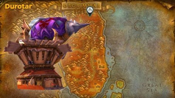 How do you get to the zeppelin in Orgrimmar?