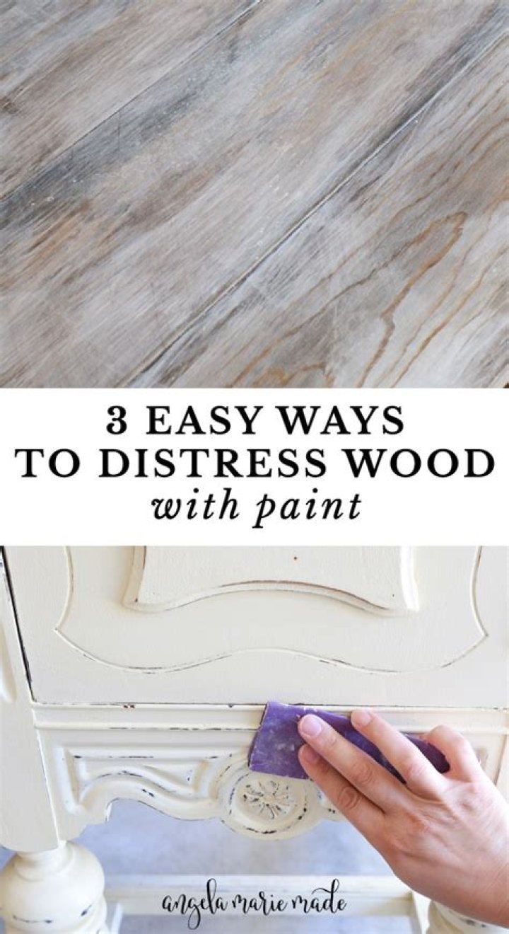 How do you get washed paint effect on wood?