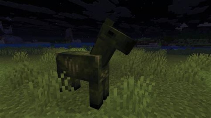 How do you get zombie horses in Minecraft?