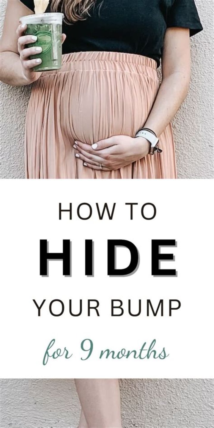 How do you hide a pregnancy at bachelorette party?