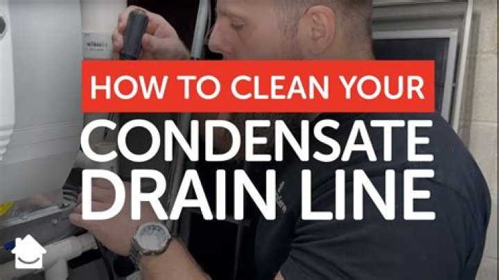 How do you keep a linear drain clean?
